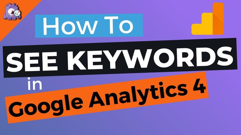 How to See Google Analytics Keywords